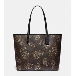 Coach Reversible Tulip City Tote